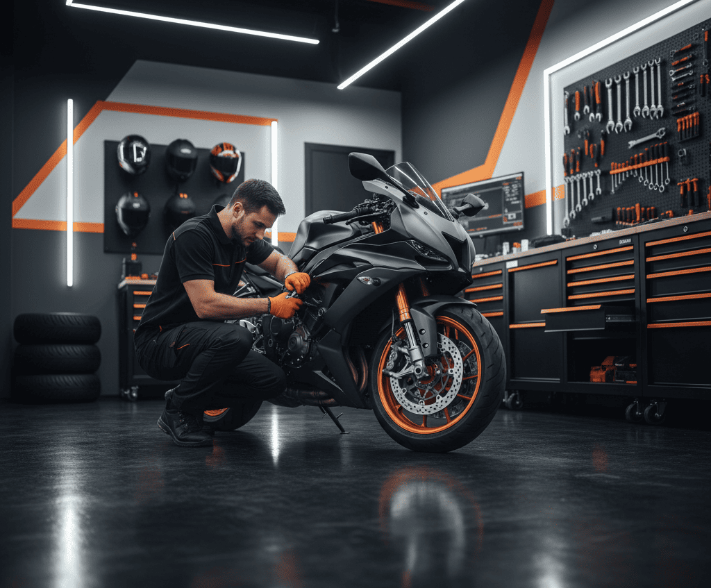 Maxo Bike service workshop
